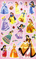 Disney Princesses Stickers - disney-princess photo