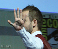Dominic Monaghan at Comic Con - lost photo