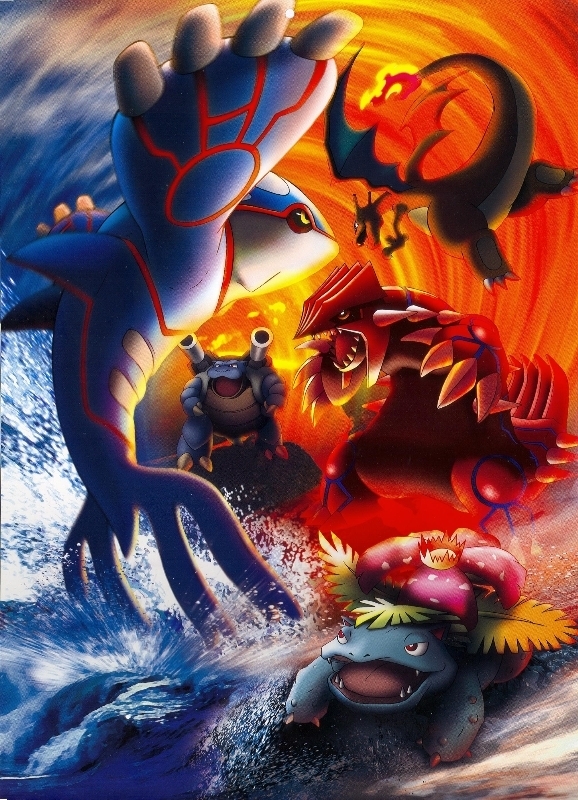Kyogre,Groudon,Charizard,Blastoise & Venusaur - Legendary Pokemon Photo  (7313251) - Fanpop