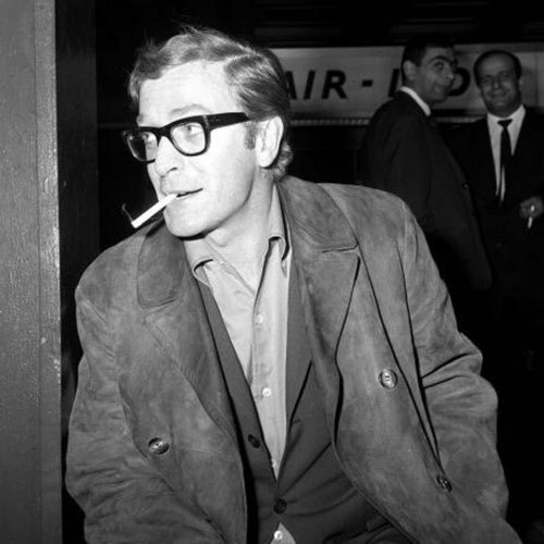 Michael Caine at Airport