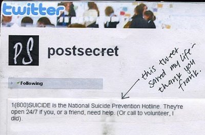  PostSecret - 26 July 2009