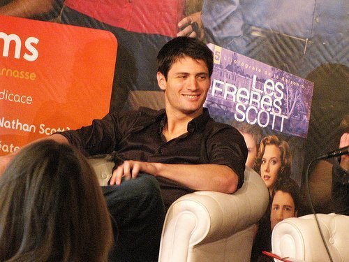 Promoting One Tree Hill in Paris (Apr. 22. 2009) <3