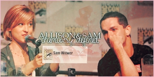  Sam and Allison :)