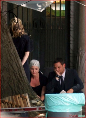  Season 6 filming pictures! The funeral