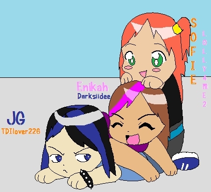 foto of Sofie, Enikah and JG! for fan of TDI Fanfiction's Sofie. 