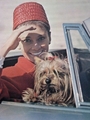 Audrey and Mr. Famous hanging out in the car - audrey-hepburn photo