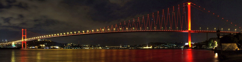 Bosphorus=bridge=night