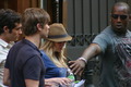 Chace Crawford on the set of Gossip Girl - chace-crawford photo