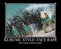 Kurumu style - Face rape - rosario-vampire photo