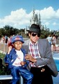 October 1984: Michael Jackson and Emanuel Lewis at Disney World - michael-jackson photo