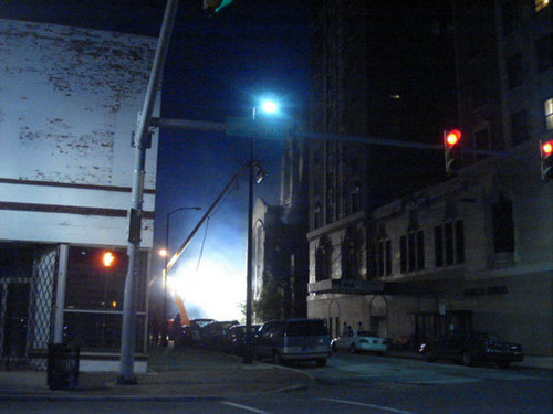  On Set Pictures of Nightmare on Elm улица, уличный 2010