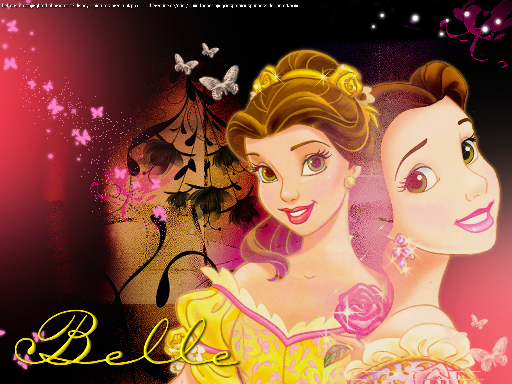 Princess Belle Belle Wallpaper 7453896 Fanpop