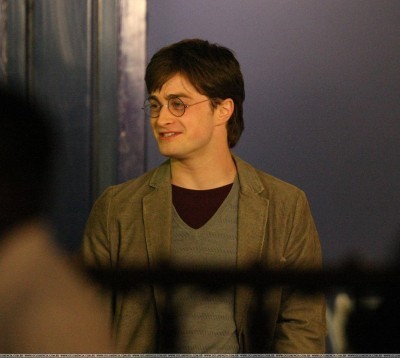  20.4.09 Filming Deathly Hallows in লন্ডন