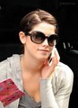 Ashley Greene- at the airport heading to film eclipse - twilight-series photo