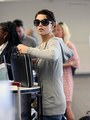 Ashley Greene- at the airport heading to film eclipse - twilight-series photo