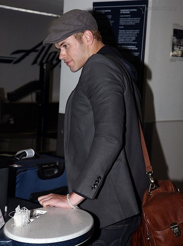  Kellan at the airport- heading to eclipse filming