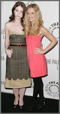  Sarah and Michelle at Paley Centre 25th annual Paley 电视 festival