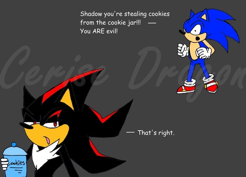  So Shadow IS Evil...