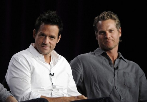  The cast of Cougar Town at ABC's TCA tour 2009.