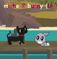 misha and bunny - total-drama-island fan art
