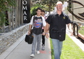 Arriving Tour Bus in Beverly Hills. - the-jonas-brothers photo