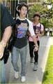 Arriving Tour Bus in Beverly Hills.  - the-jonas-brothers photo
