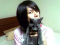 Heechul with his cat - super-junior photo