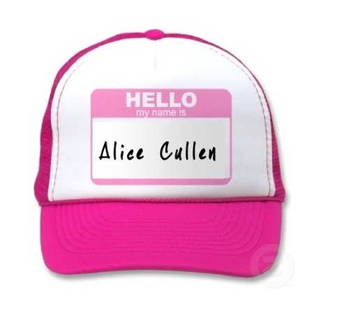  Hello, my name is Alice Cullen