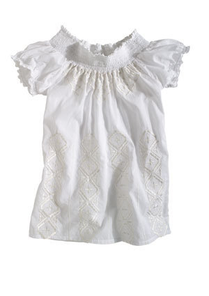  Janelle Embroidered top, boven