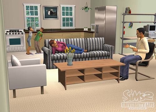  Sims 2 unibersidad life