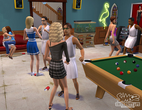  Sims 2 universität life