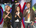 Sophia, Hilarie and Tyler On TRL <3 - sophia-bush photo