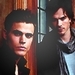 Stefan & Damon - the-vampire-diaries-tv-show icon