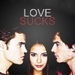 Stefan, Elana, & Damon - the-vampire-diaries-tv-show icon