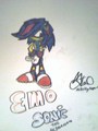 if sonic was emo - shadow-the-hedgehog fan art
