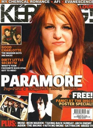  -Paramore: magazine covers-