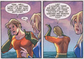Aquaman's cellphone ha ha ha ha  - dc-comics photo