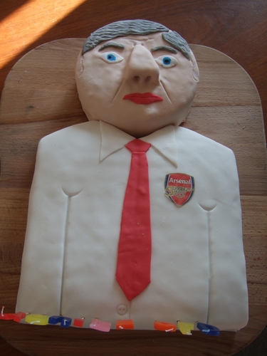 Arsene Wenger Cake