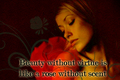 Beauty without virtue is like a rose without scent - olivia-wilde fan art
