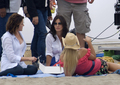 Christa Filming Cougar Town 21/8 - christa-miller photo