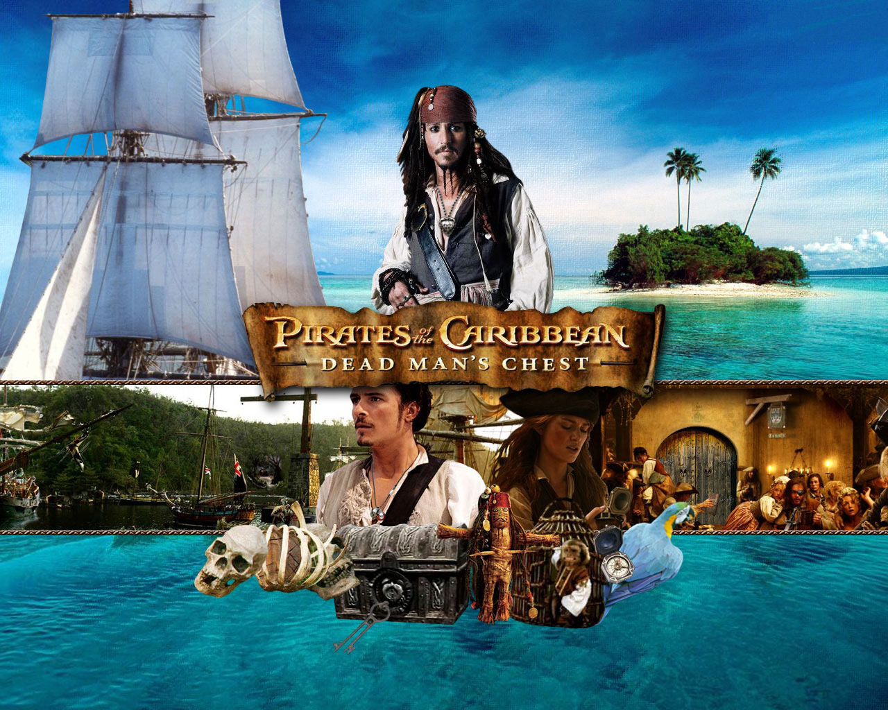 Dead Man's Chest - Pirates of the Caribbean Wallpaper (7783926) - Fanpop
