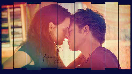  Edward & Bella किस