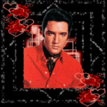 Elvis Portrait,Animated - elvis-presley fan art