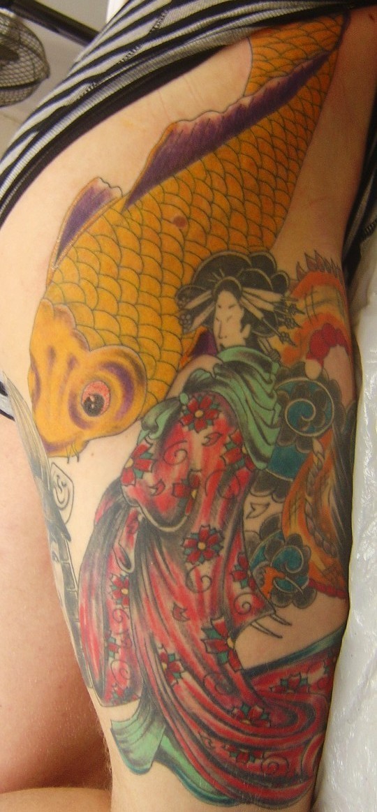 Japanese Dragon Tattoos Sleeve