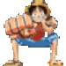 Luffy Punching - monkey-d-luffy icon