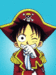 Pirate Luffy - monkey-d-luffy icon