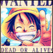 Wanted Dead Or Alive - monkey-d-luffy icon