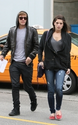  Ashley heading to rehearsales with Xavier-August 25