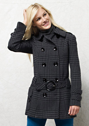  Cody Belted Peacoat