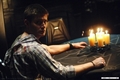 Jensen on Set Supernatural - jensen-ackles photo